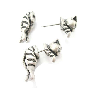 Cat earrings