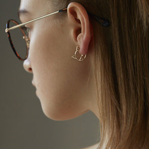 Cat earrings