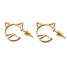 Load image into Gallery viewer, Cat earrings