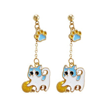 Load image into Gallery viewer, Cat earring