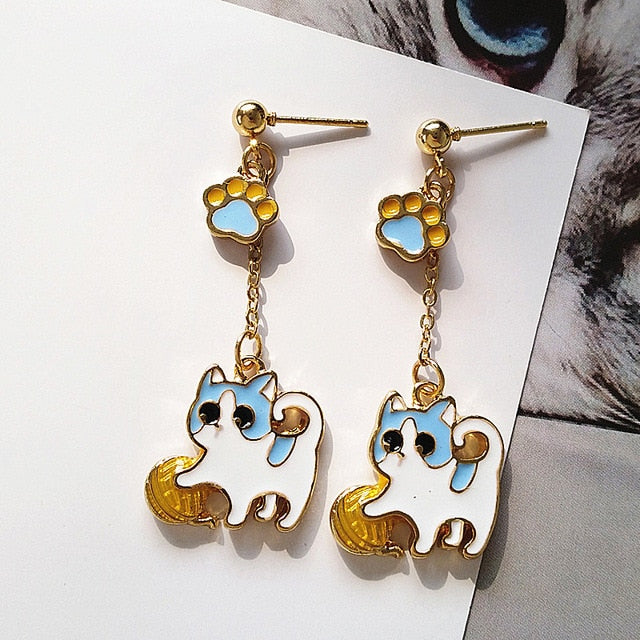 Cat earring