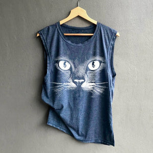 Casual cat t-shirt