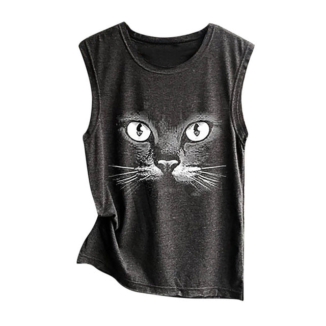 Casual cat t-shirt