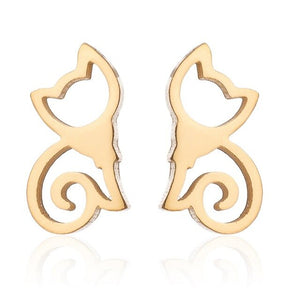 Cat earrings