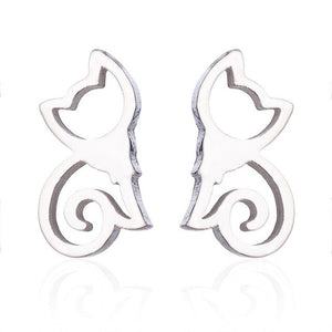 Cat earrings