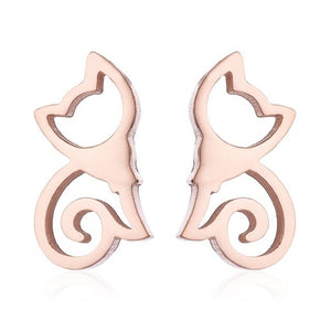 Cat earrings